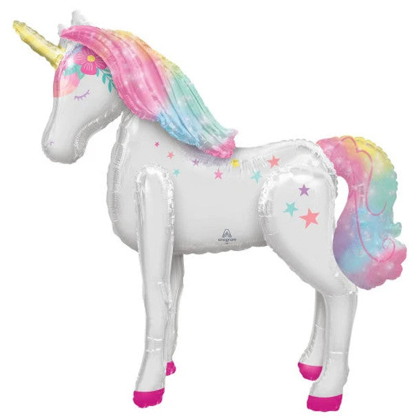 46"A Walker Enchanted Unicorn Balloon