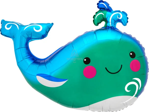 Whale Balloon 34 Foil