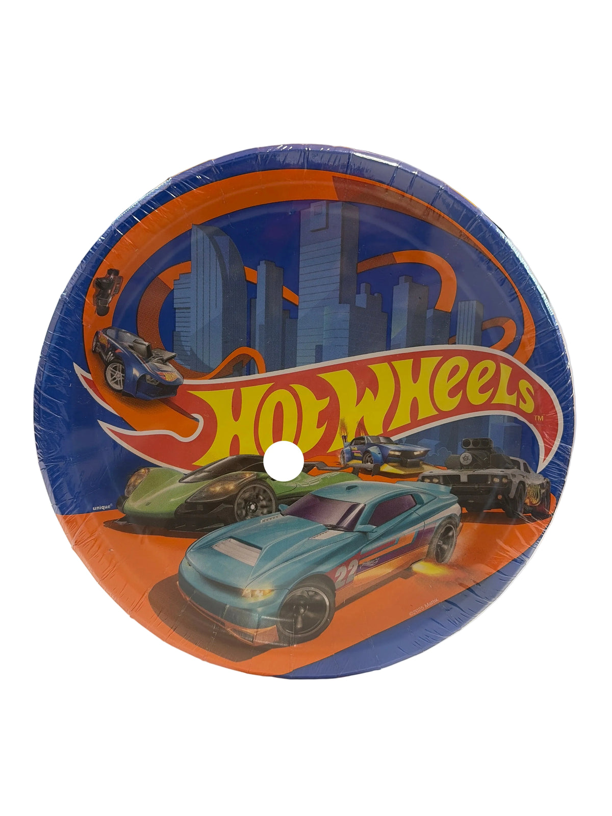 Hot Wheels 8ct 9" Paper Party Plates