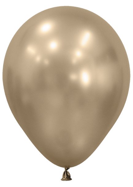 Latex Balloon 11" Silk Gold Dust (50 count) SEMPERTEX