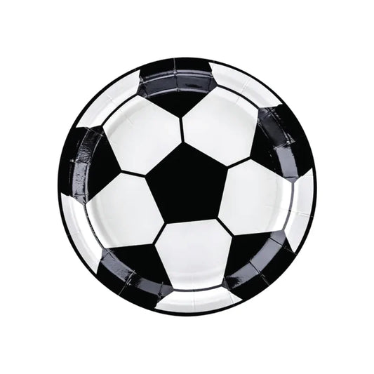 Soccer  Ball Plates 9 inches