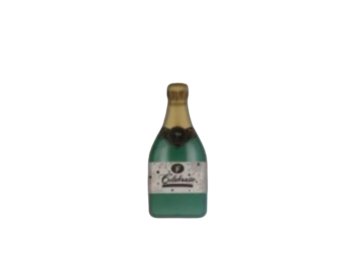 36" Champagne Bottle Foil Balloon