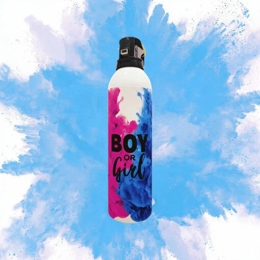 Mini Blue Gender Reveal Fire Extinguisher